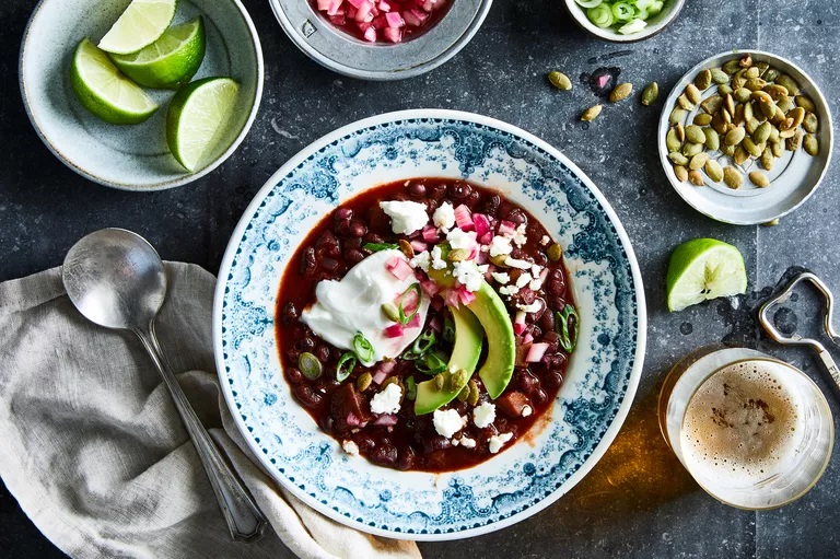 instant pot black bean soup