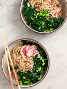 peanut noodles