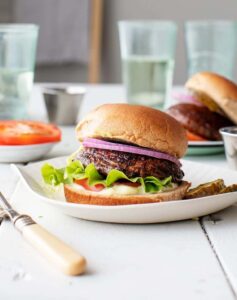 portobello mushroom burger