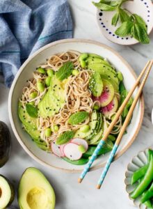 sesame soba noodles