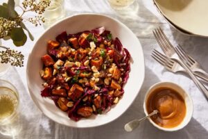 spiced peanut sweet potato salad