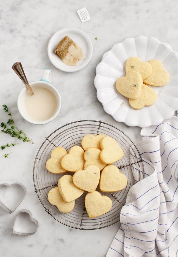 lemon shortbread cookies recipe